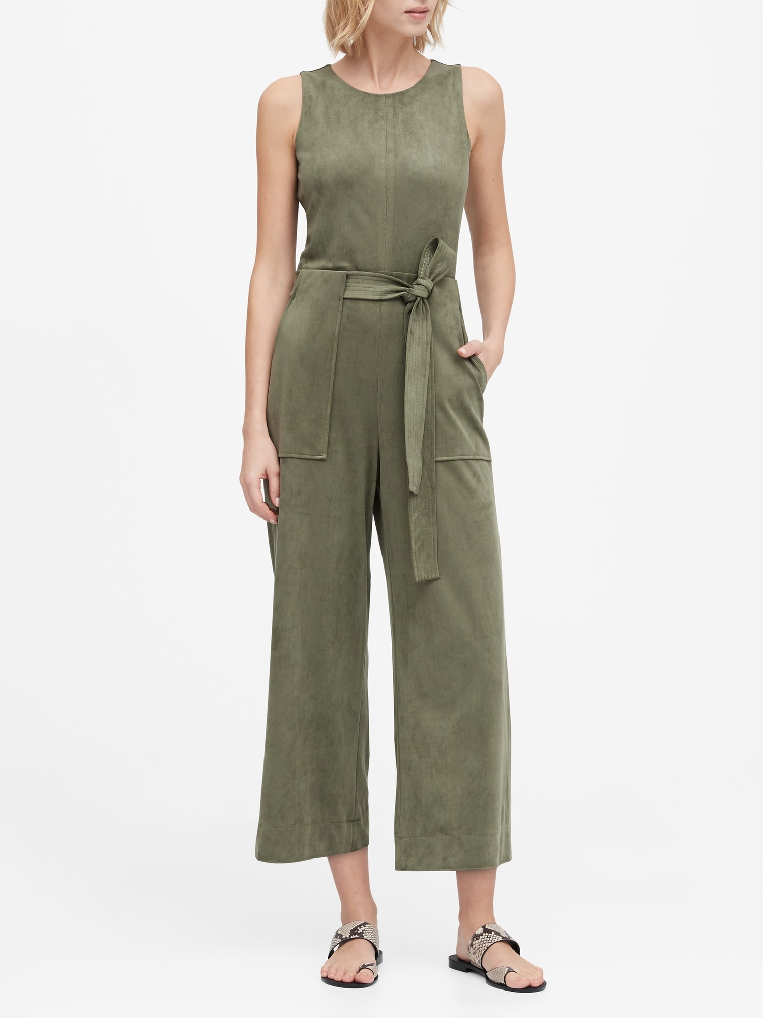 cropped wide leg jumpsuit banana republic