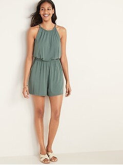 jersey romper womens