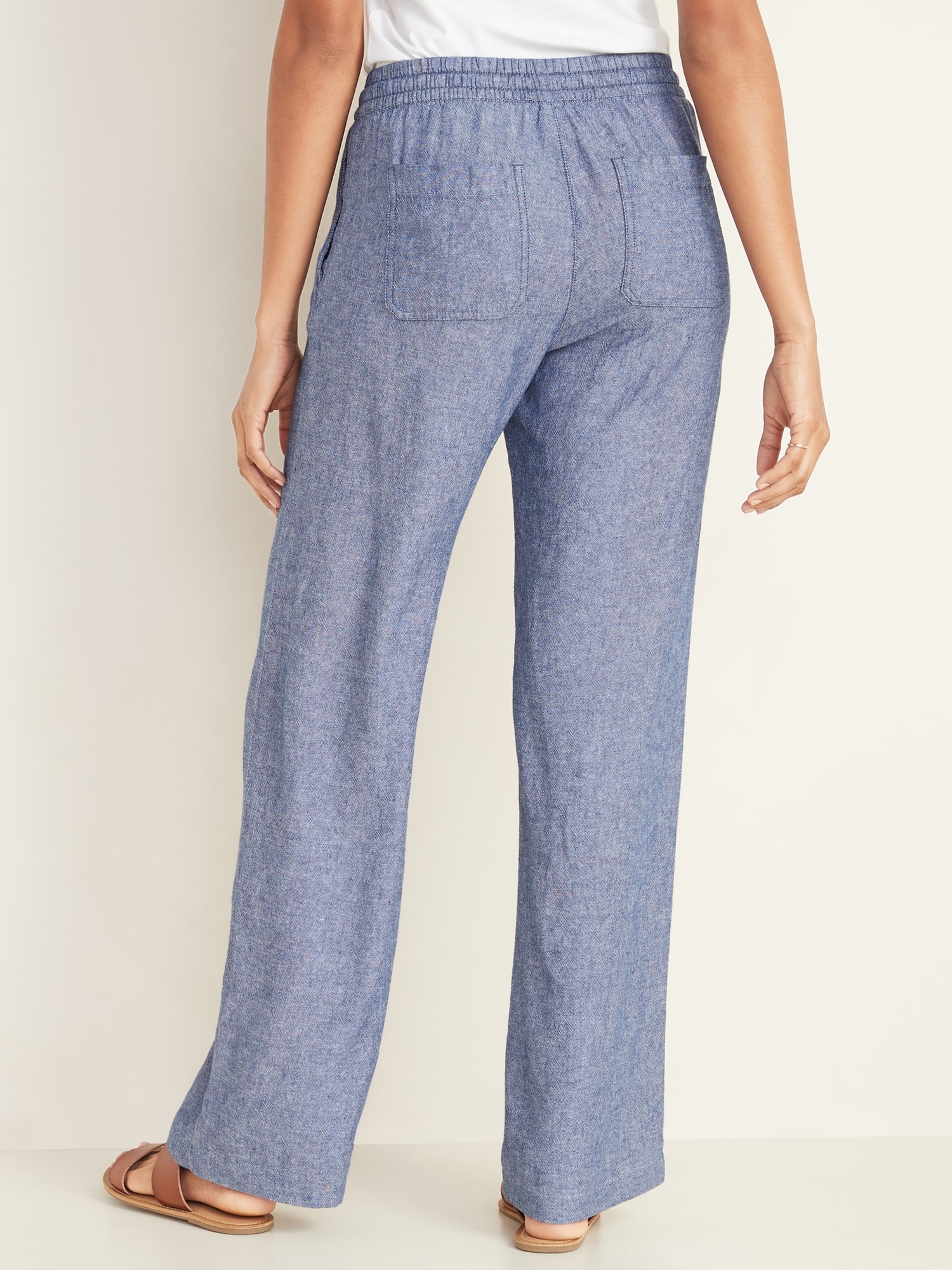 gap womens linen pants