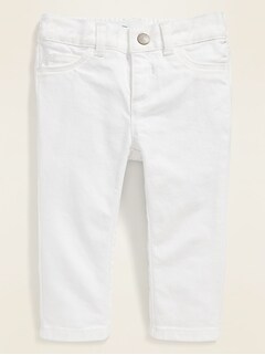 white jeans for baby girl
