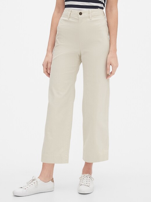 gap wide leg crop