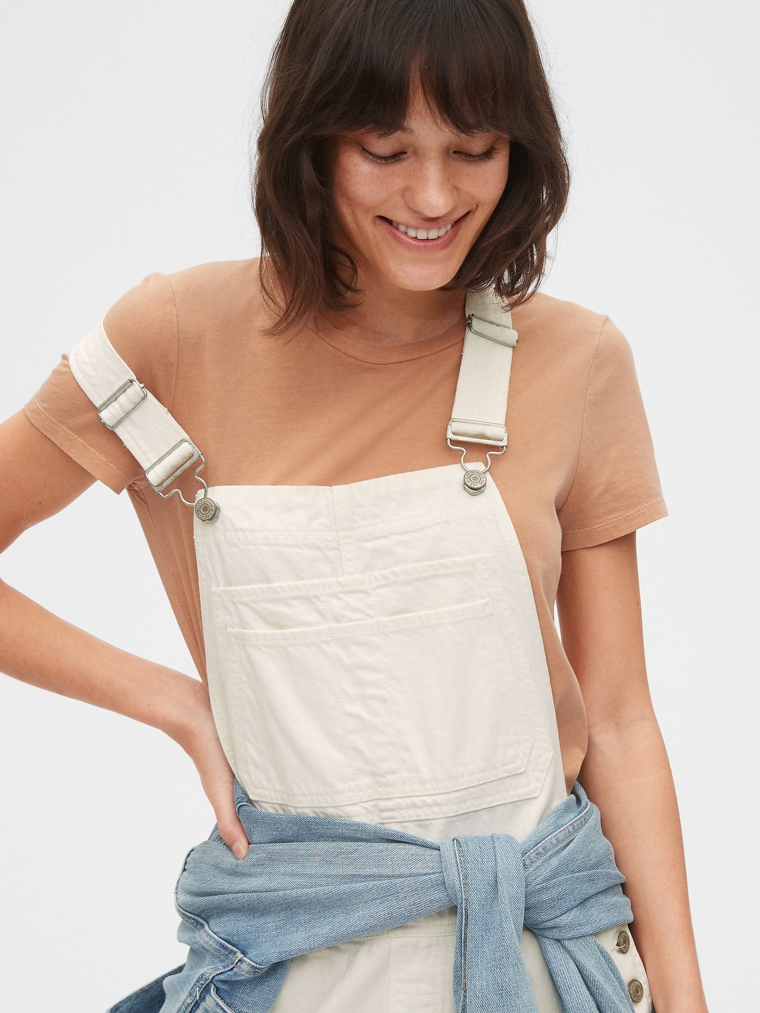 Gap denim shortalls Clearance