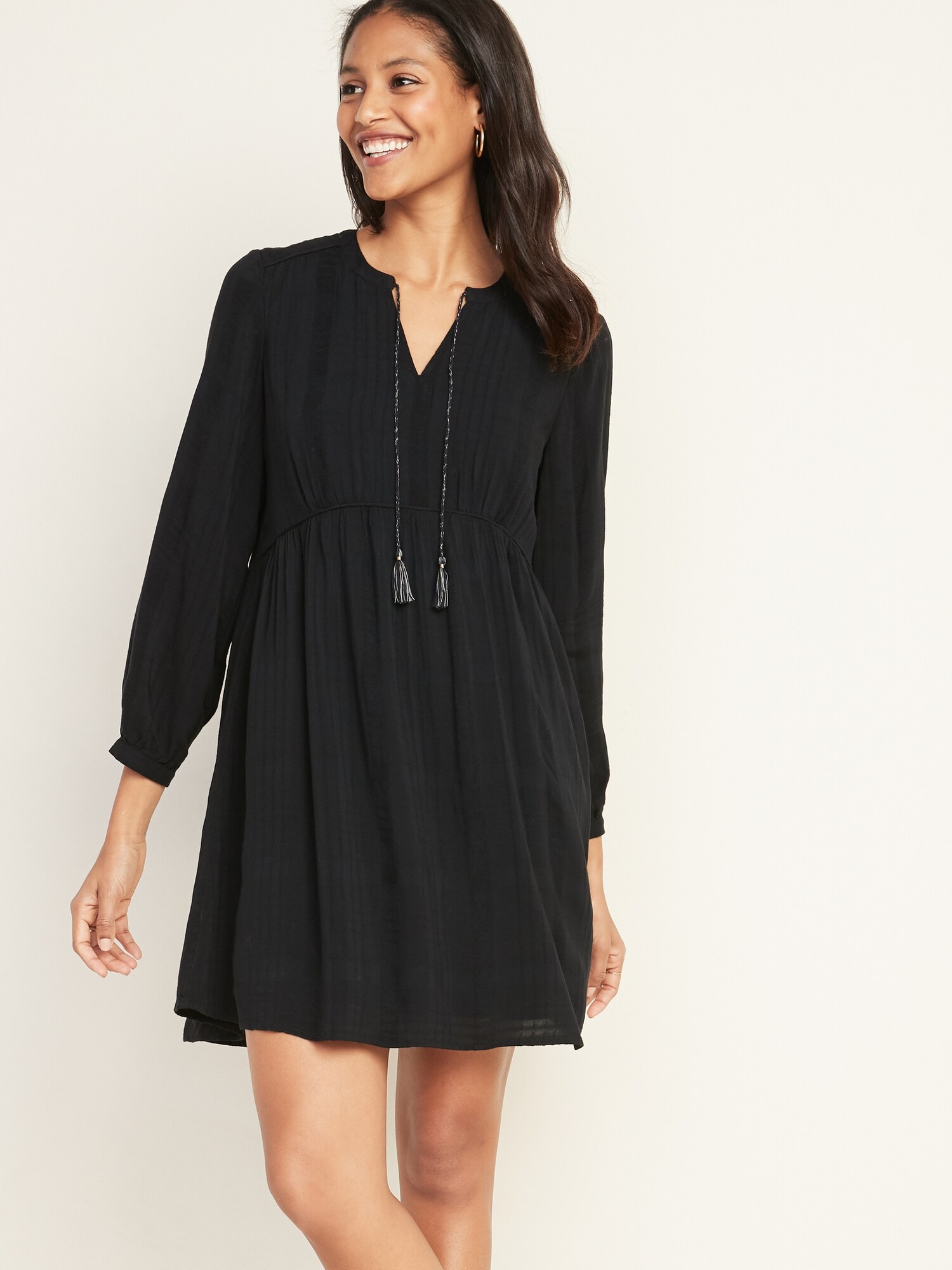 tassel swing dress