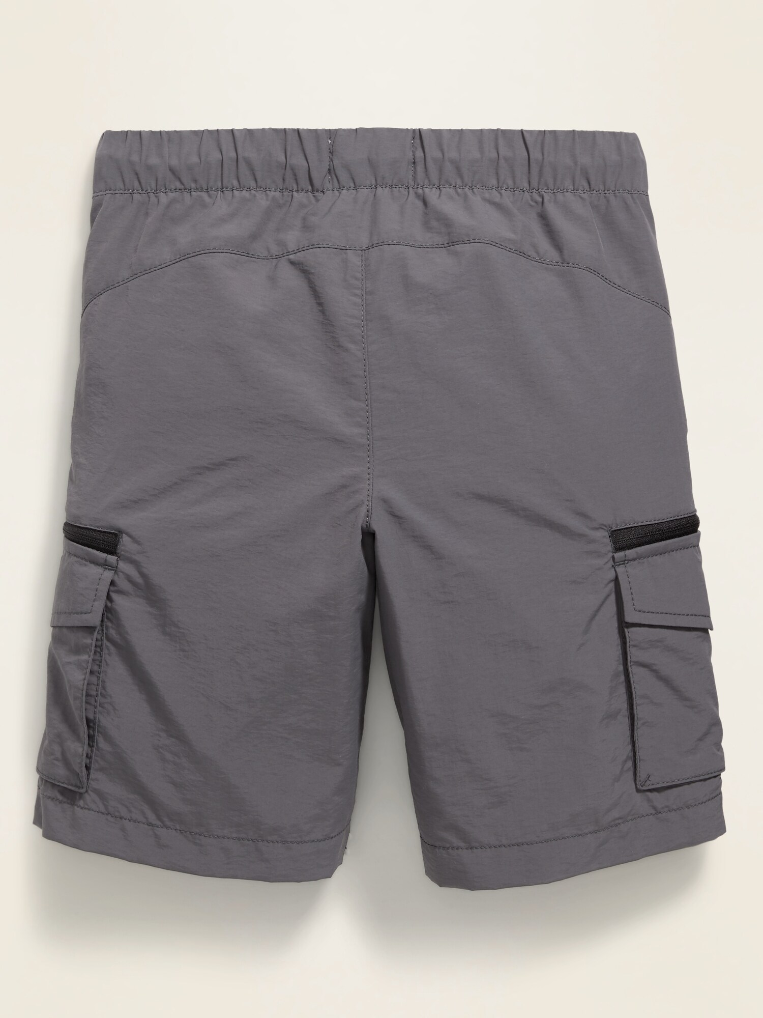 zip pocket jogger shorts