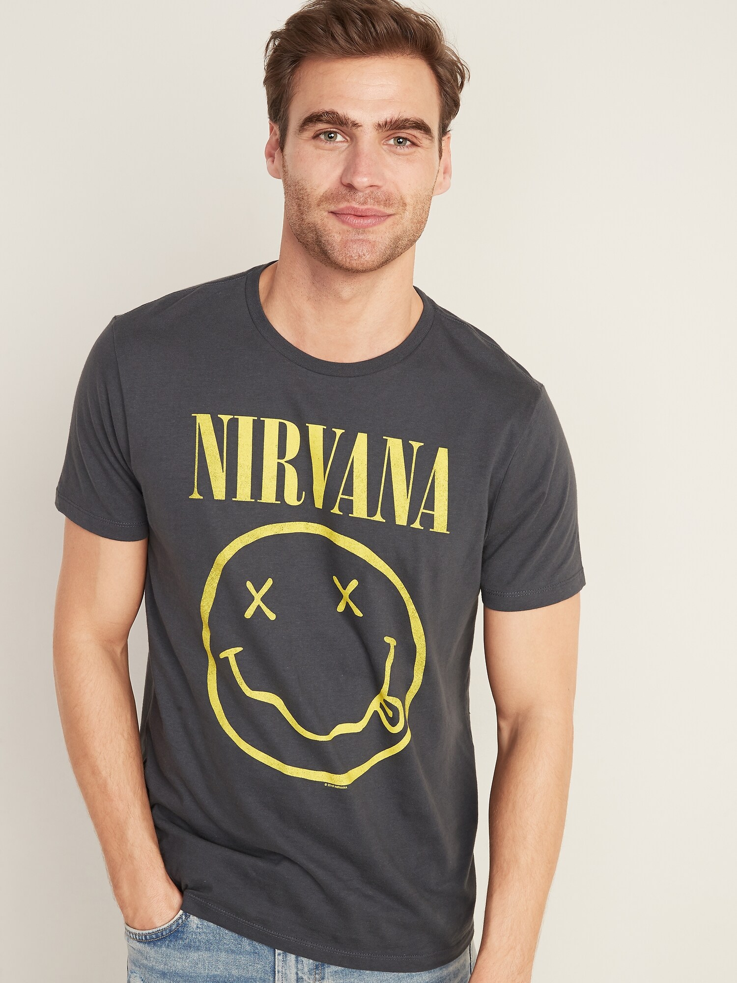 nirvana graphic tee