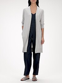 gap duster cardigan
