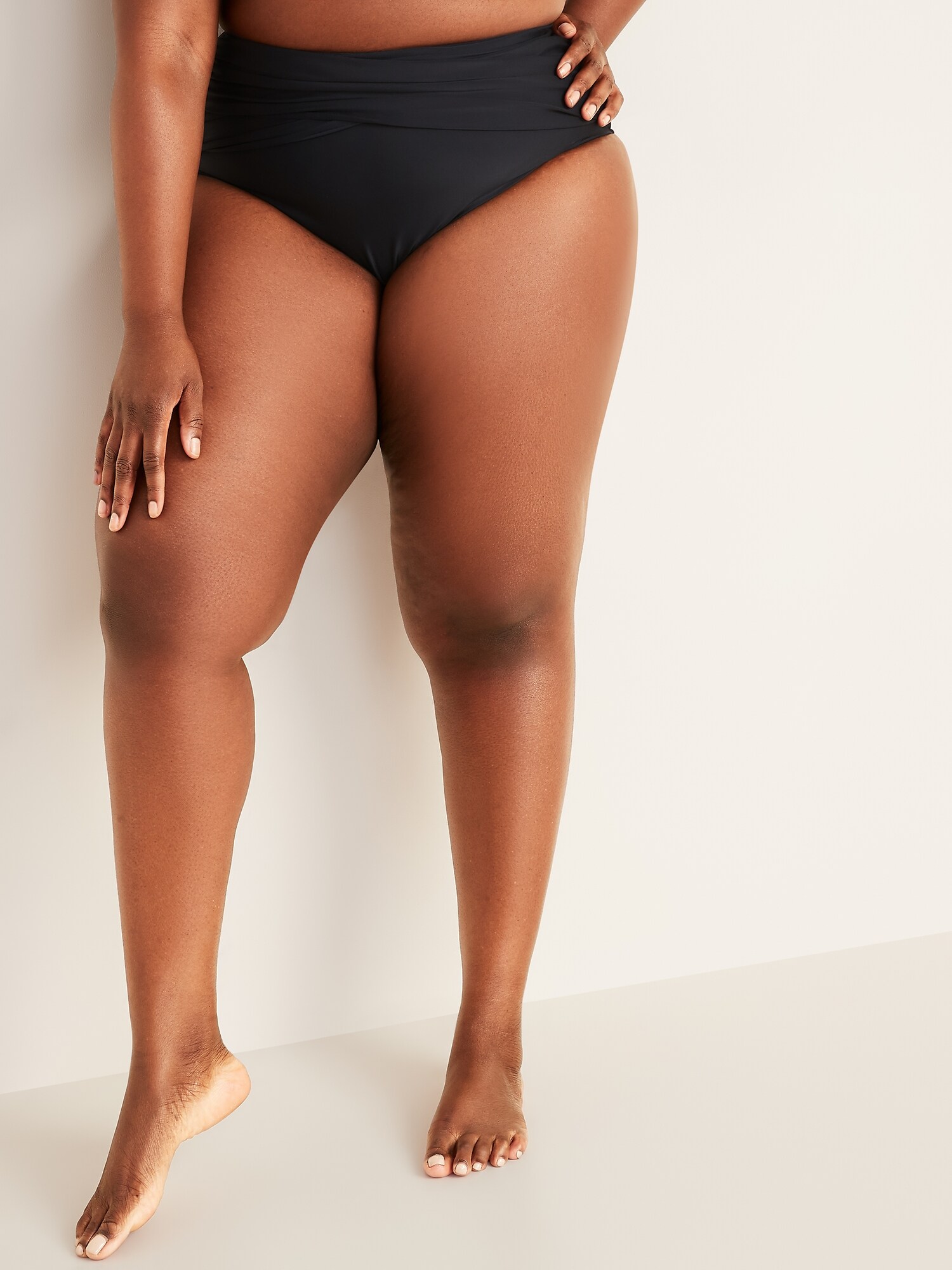 old navy high waisted swimsuit bottoms