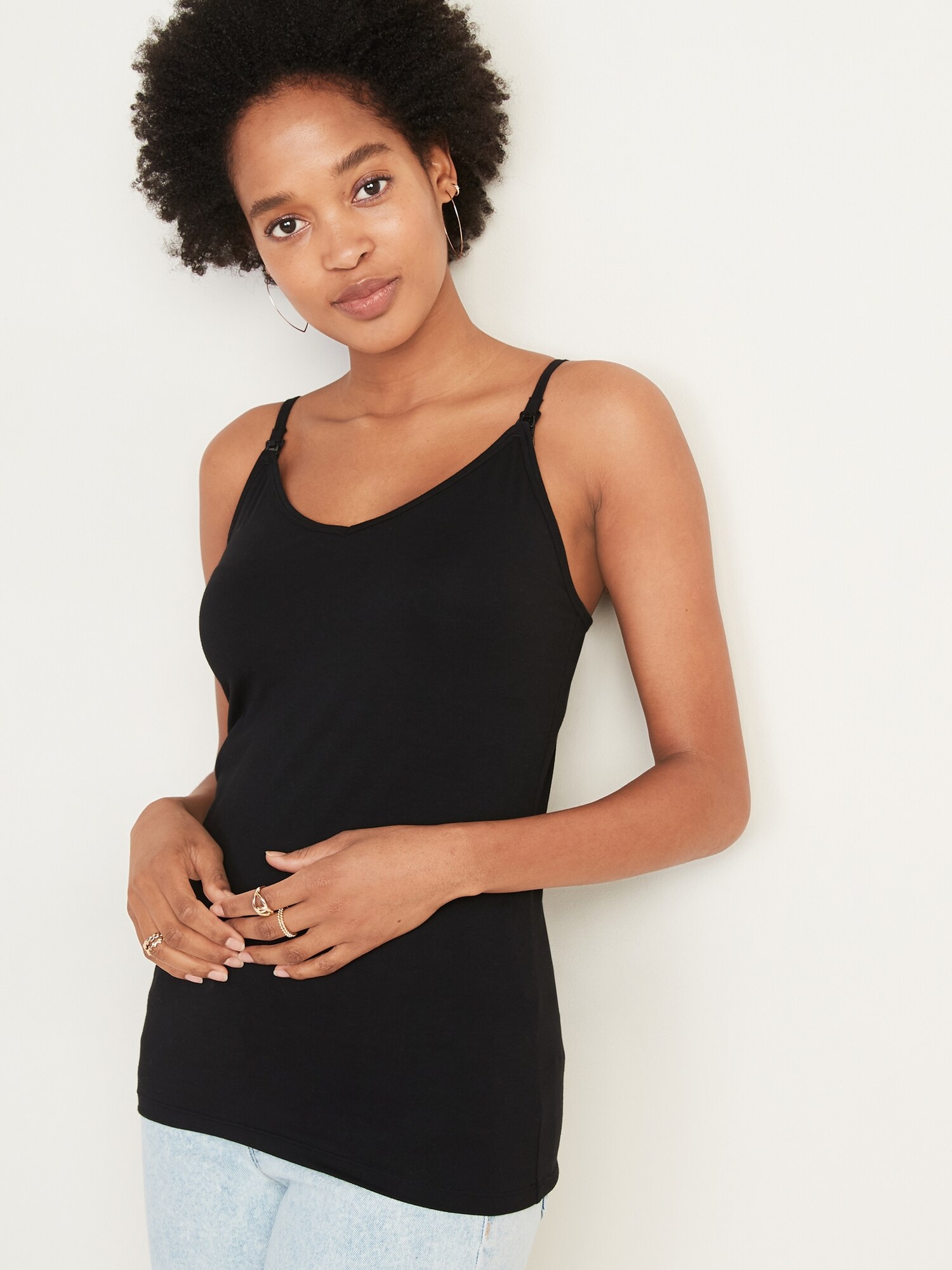 old navy cami with shelf bra