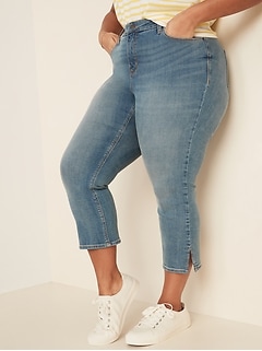 old navy cropped jeans