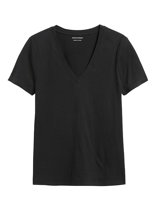 SUPIMA® Cotton V-Neck T-Shirt | Banana Republic