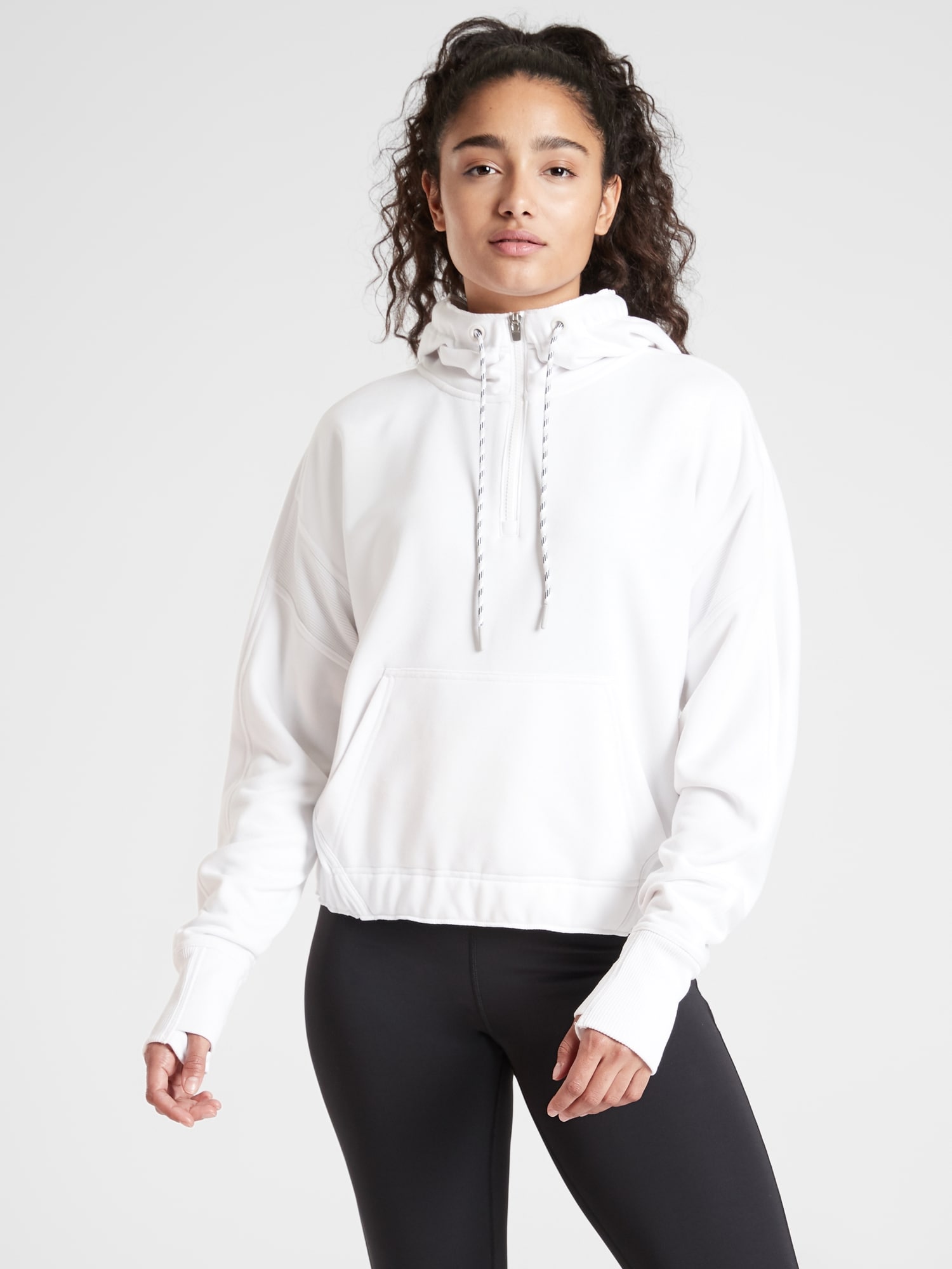 athleta zip up hoodie