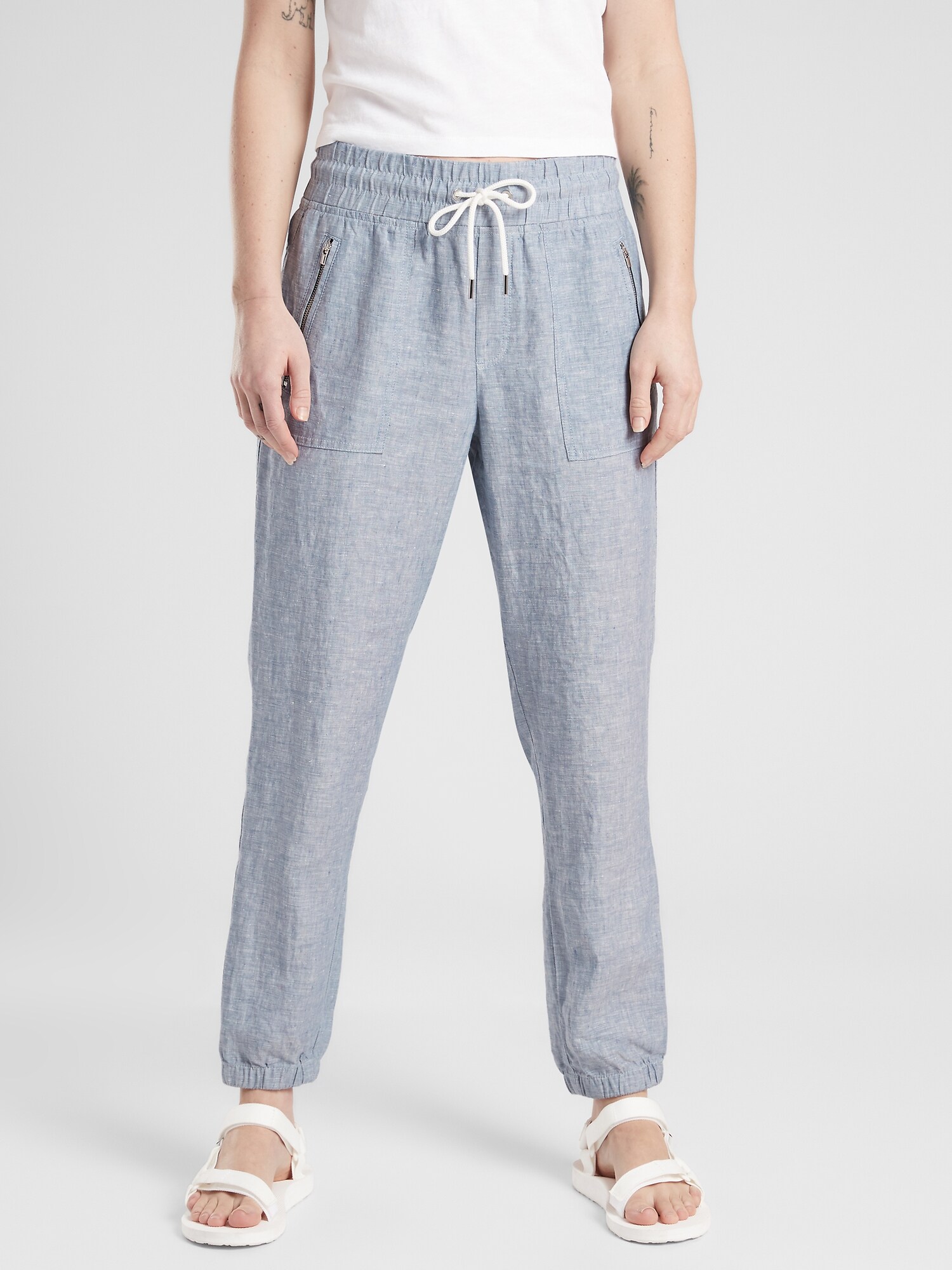 cabo linen jogger athleta