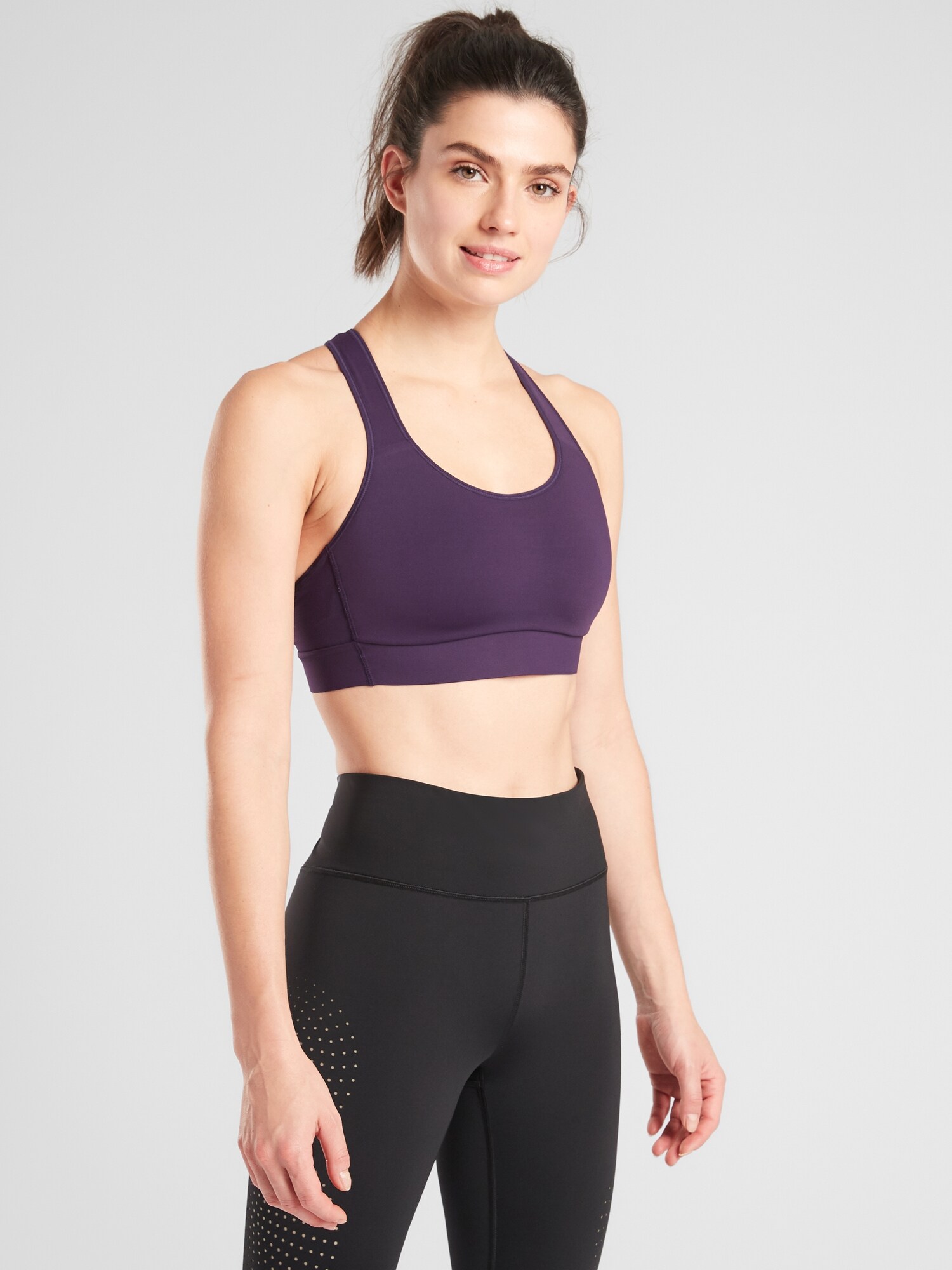 athleta running bra