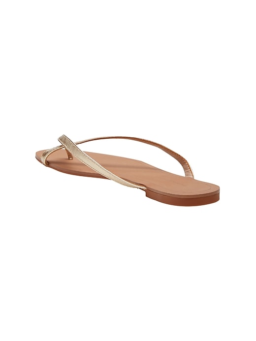 banana republic flip flops mens