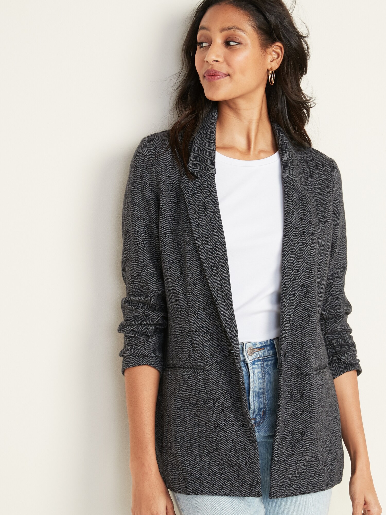 gap boyfriend blazer