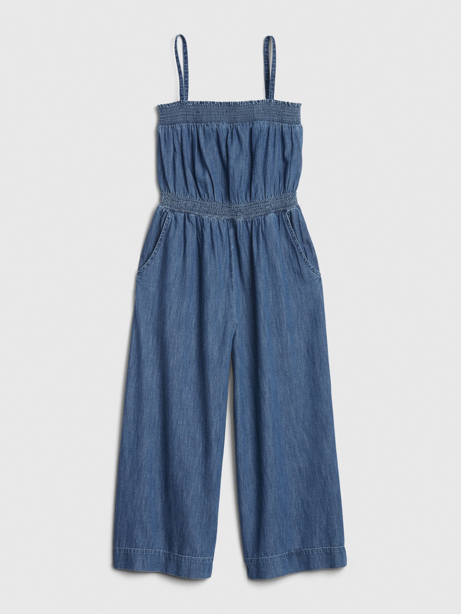 gap denim jumpsuit