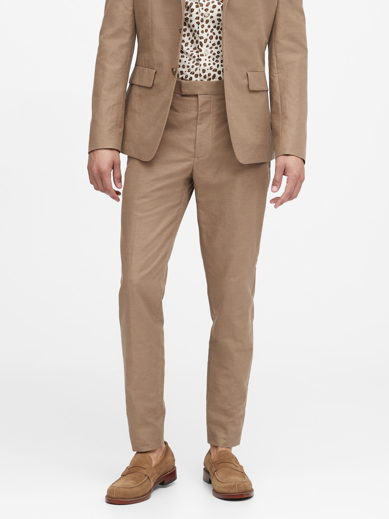 linen suit