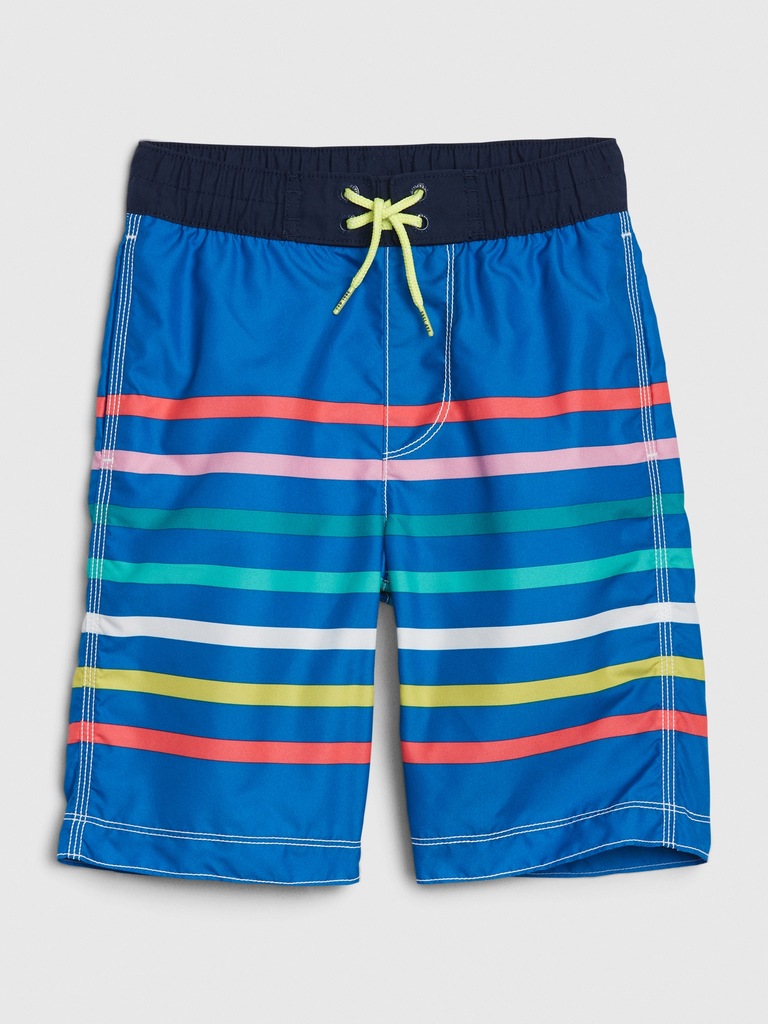 Kids Stripe Board Shorts