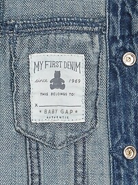 gap baby denim jacket