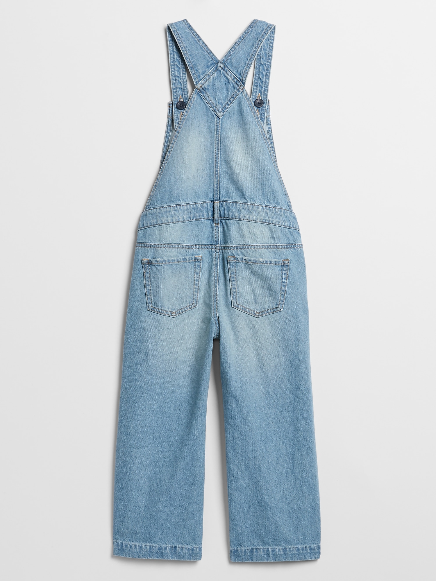 gap wide leg overalls
