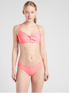 athleta twist up bikini top