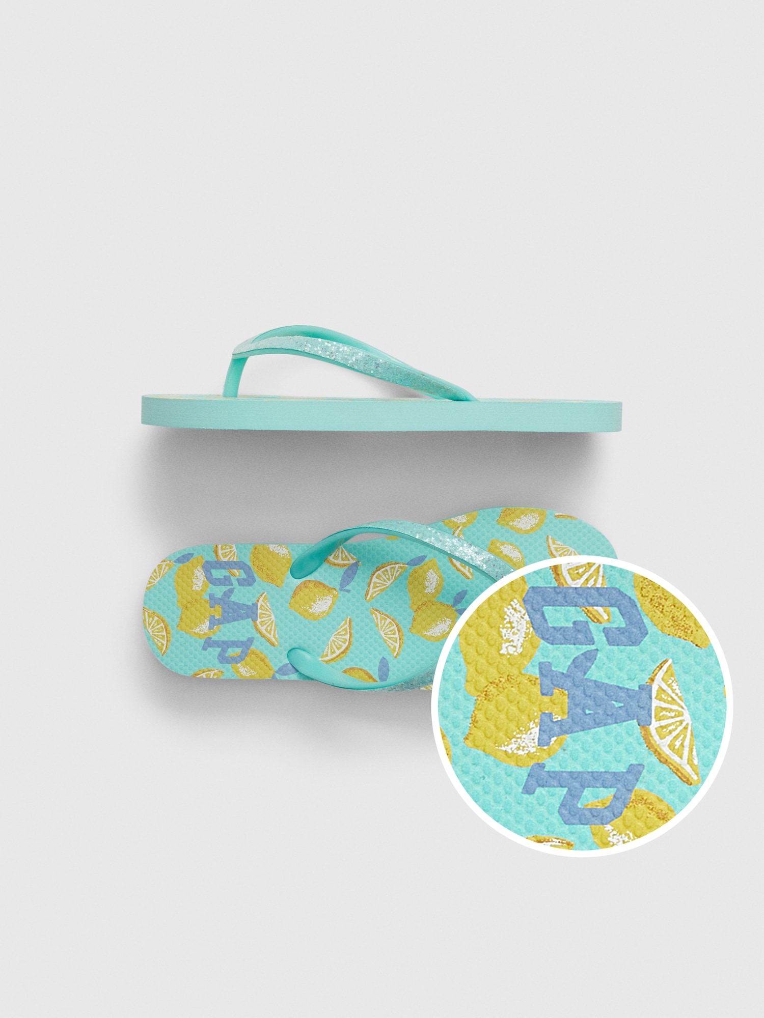 lemon flip flops