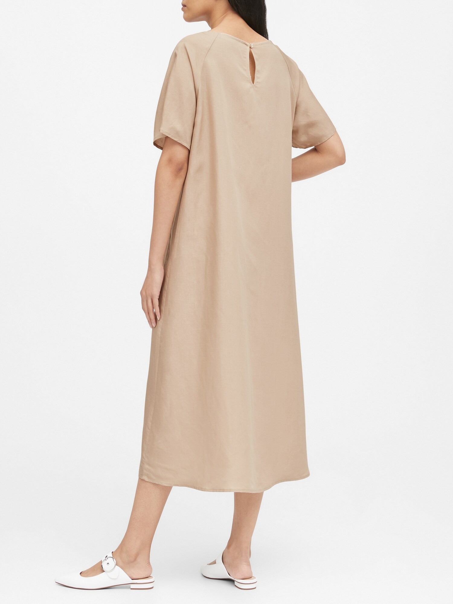 banana republic linen maxi dresses