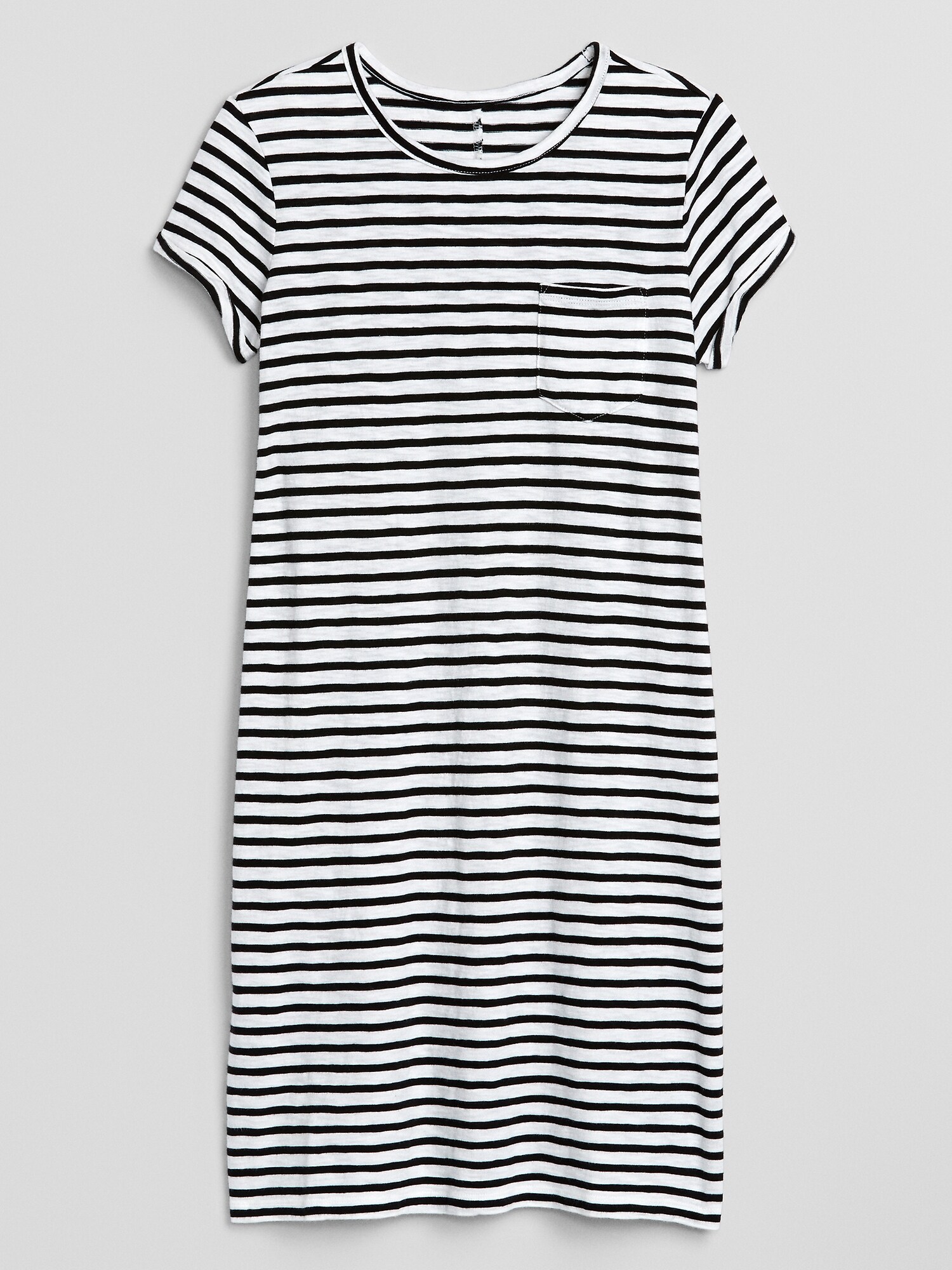 gap black and white dress