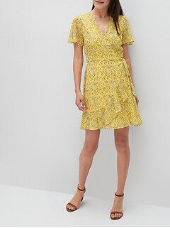 banana republic wrap dress