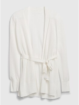 gap white cardigan