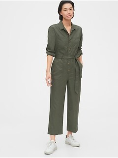 tall utility jumpsuit