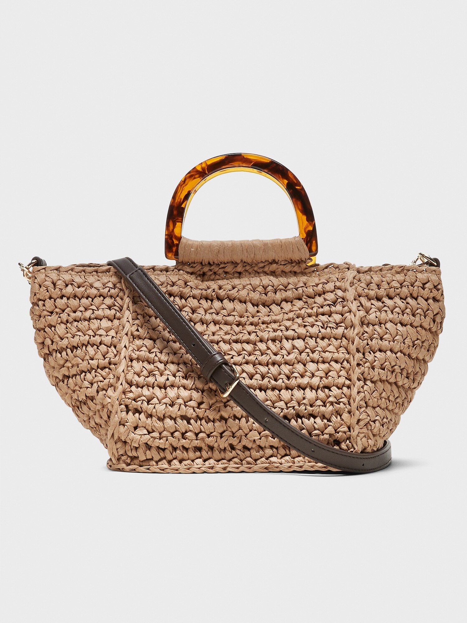 raffia crossbody