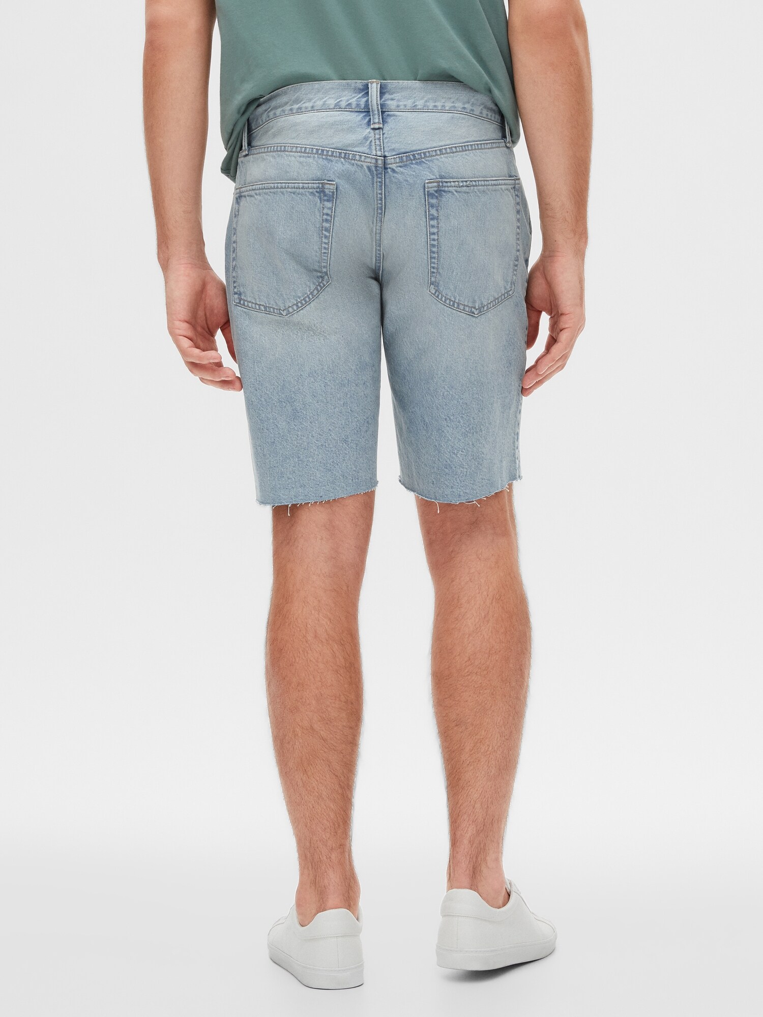 gap denim shorts mens