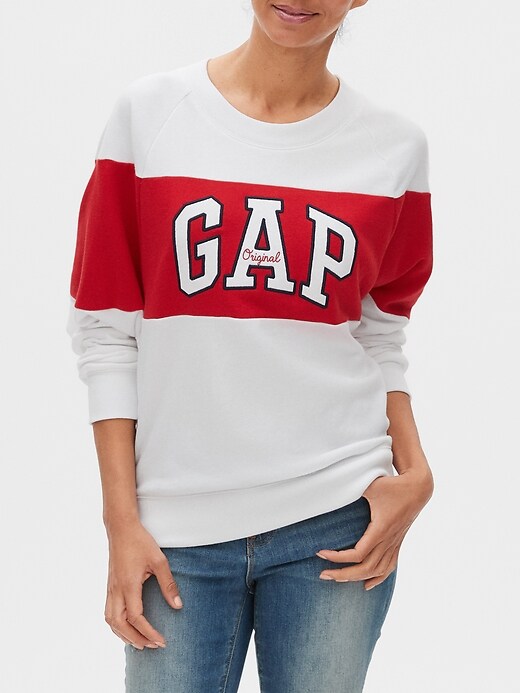 Gap Logo Pullover Sweatshirt