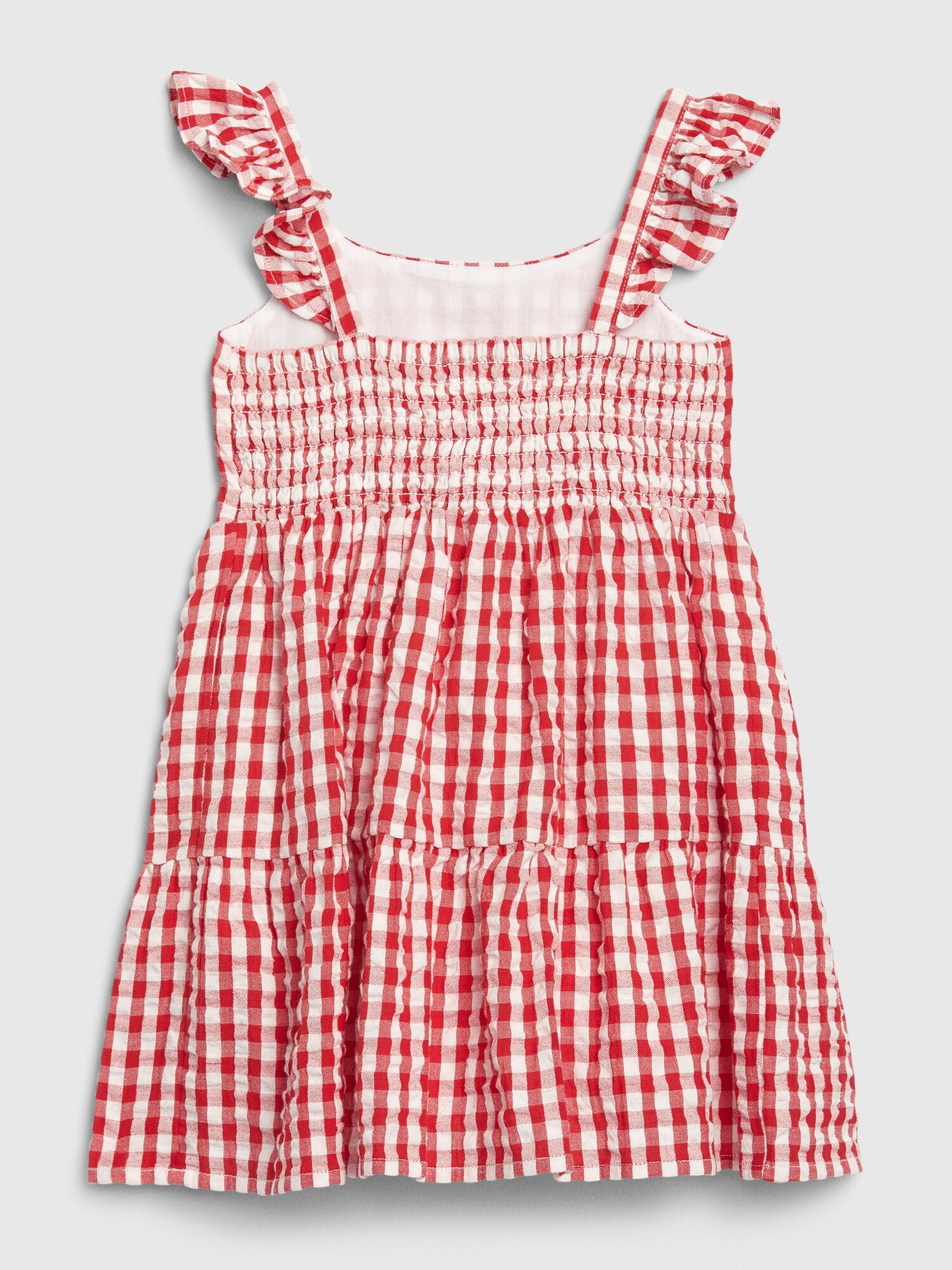 gap gingham dress