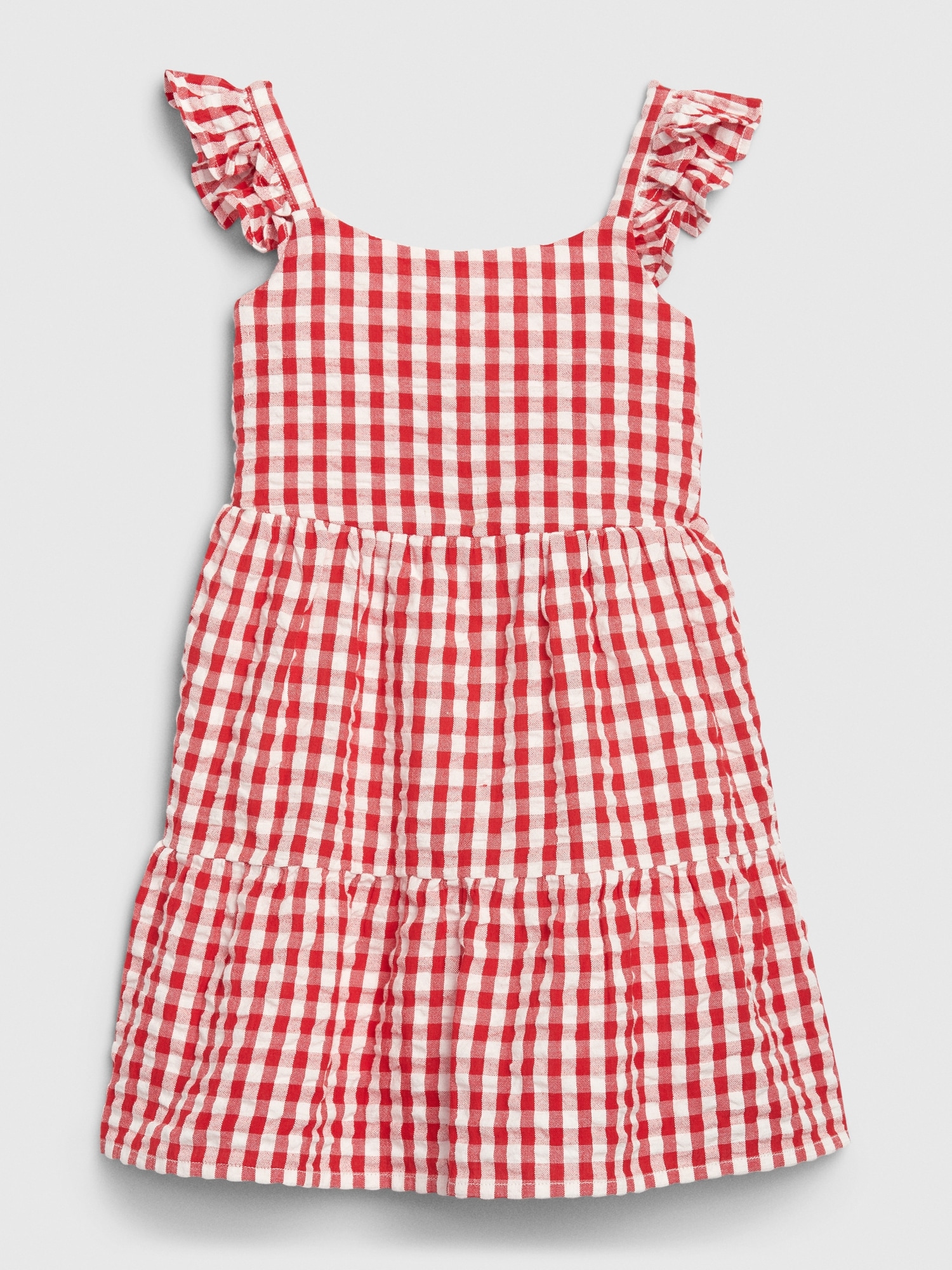 gap gingham dress