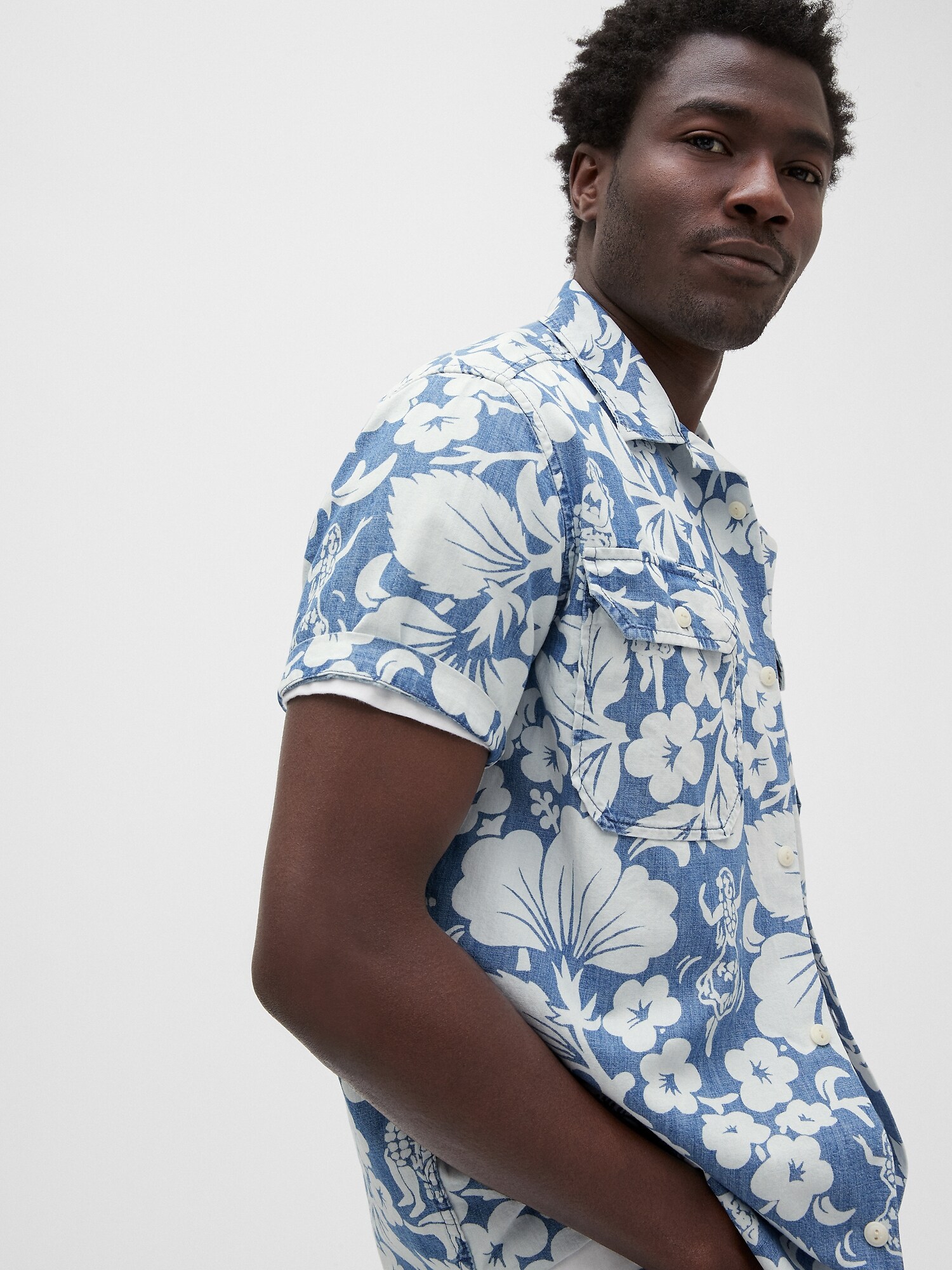 gap short sleeve shirt