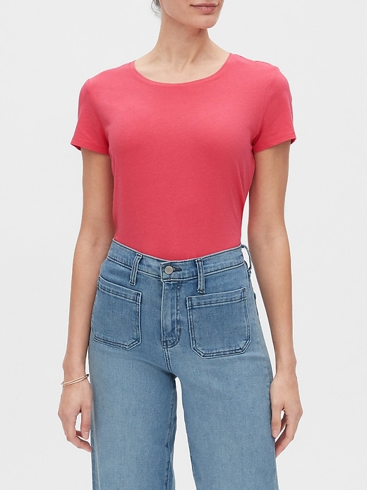 gap essential crew t shirt