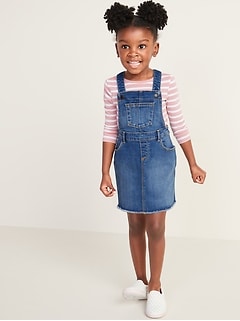 little girl overall dress
