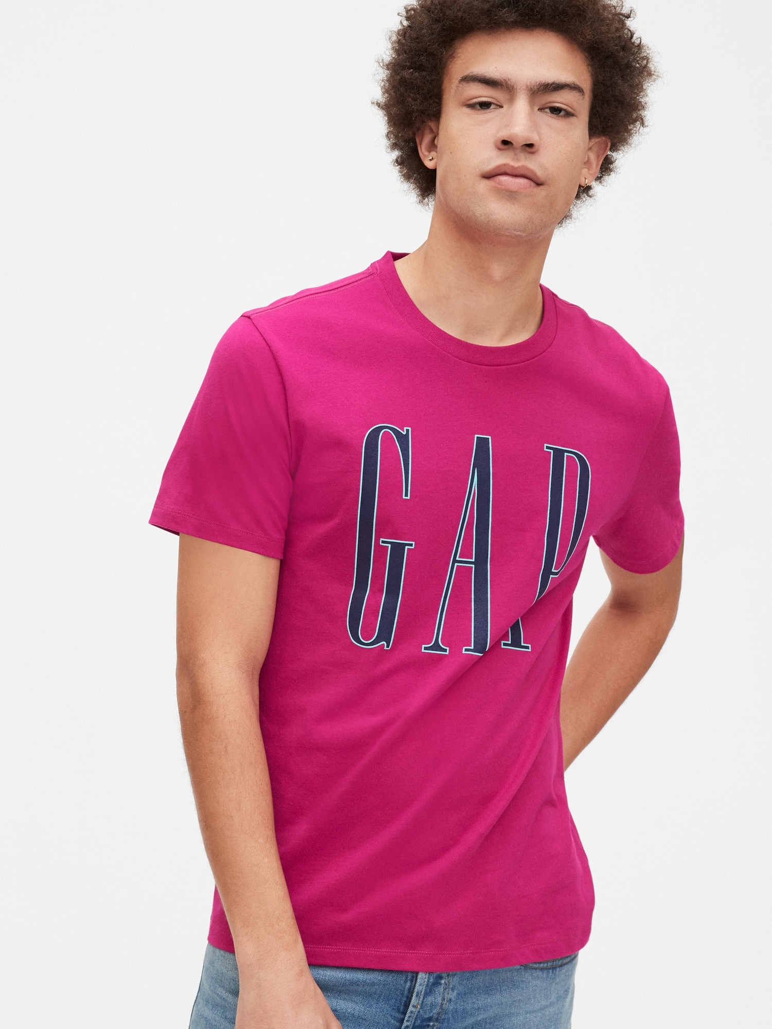 gap pink t shirt