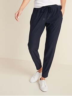 navy joggers womens