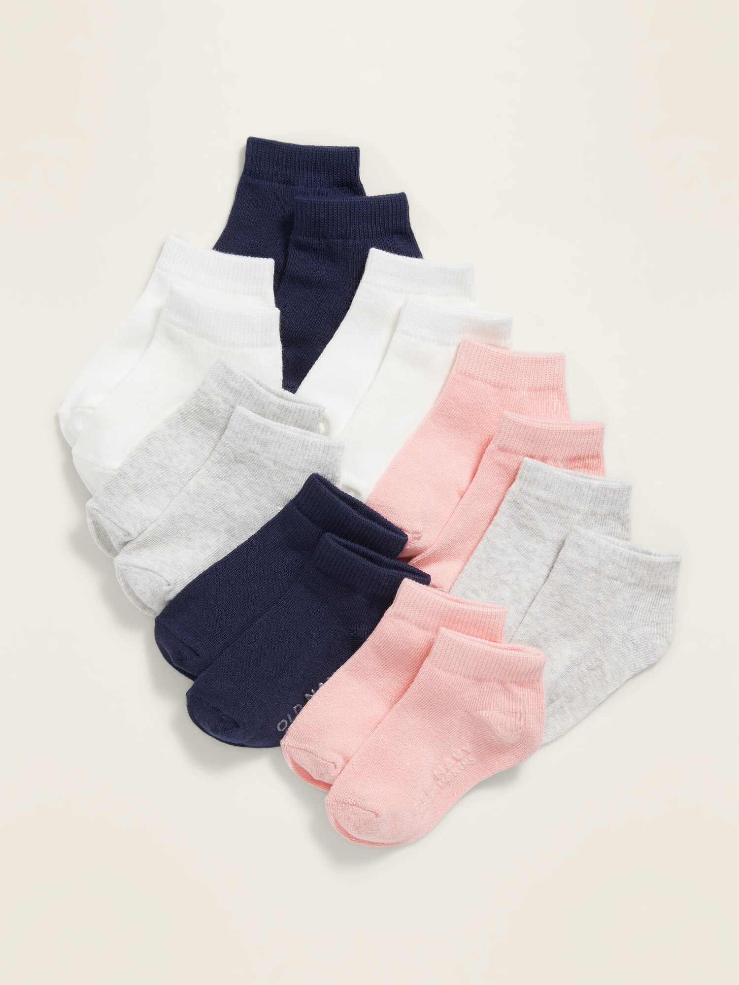 Ankle Socks 8-Pack For Toddler & Baby