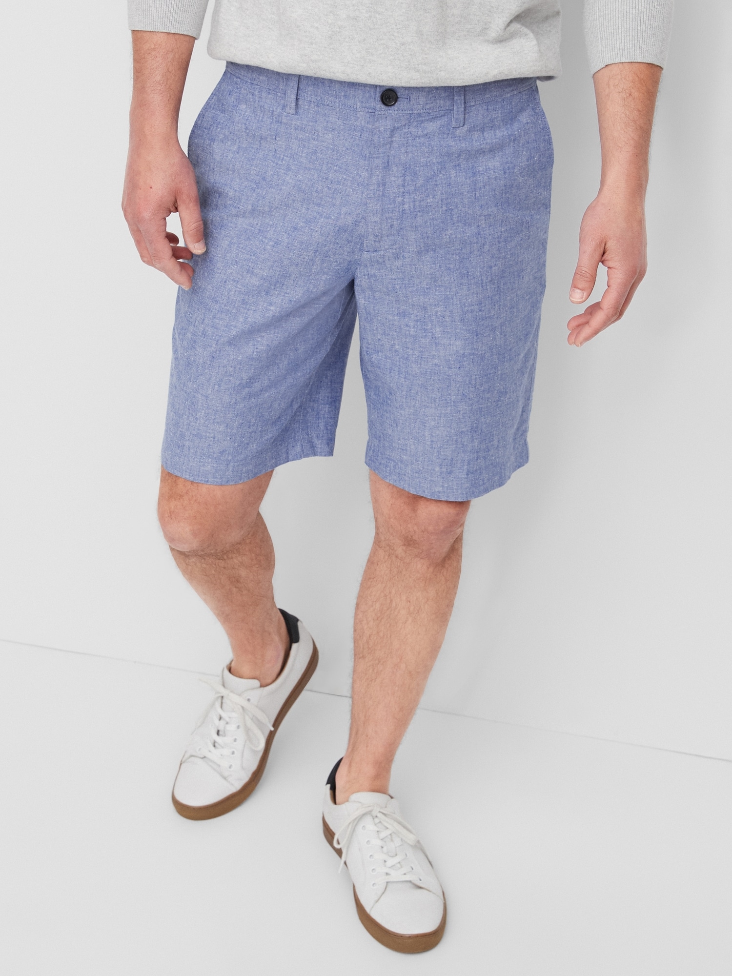 banana republic linen shorts