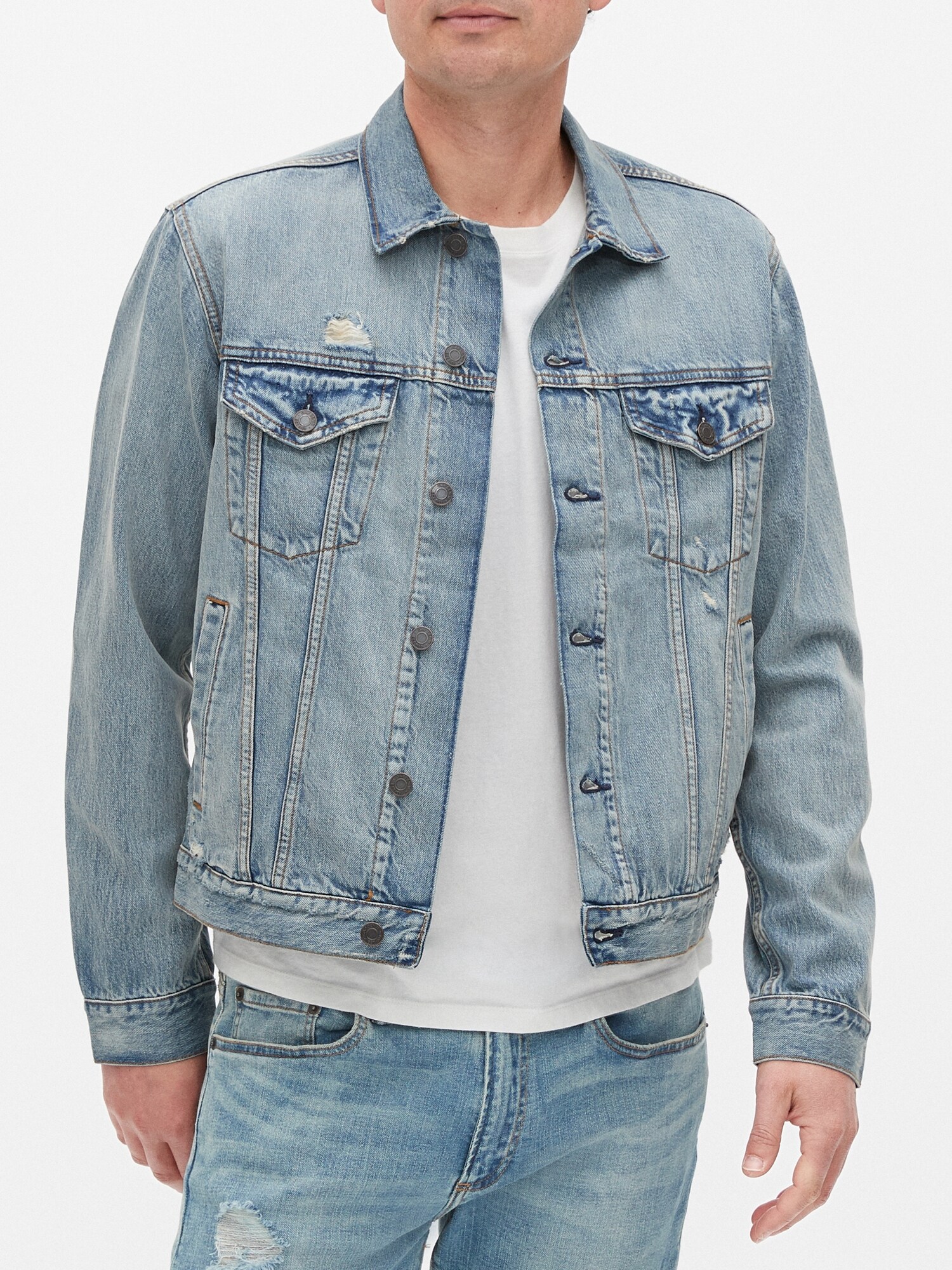 icon denim jacket gap