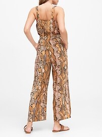 banana republic utility jumpsuit
