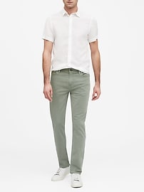 slim traveler chino