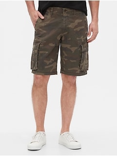 gap mens cargo shorts