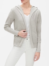 gap hooded cardigan