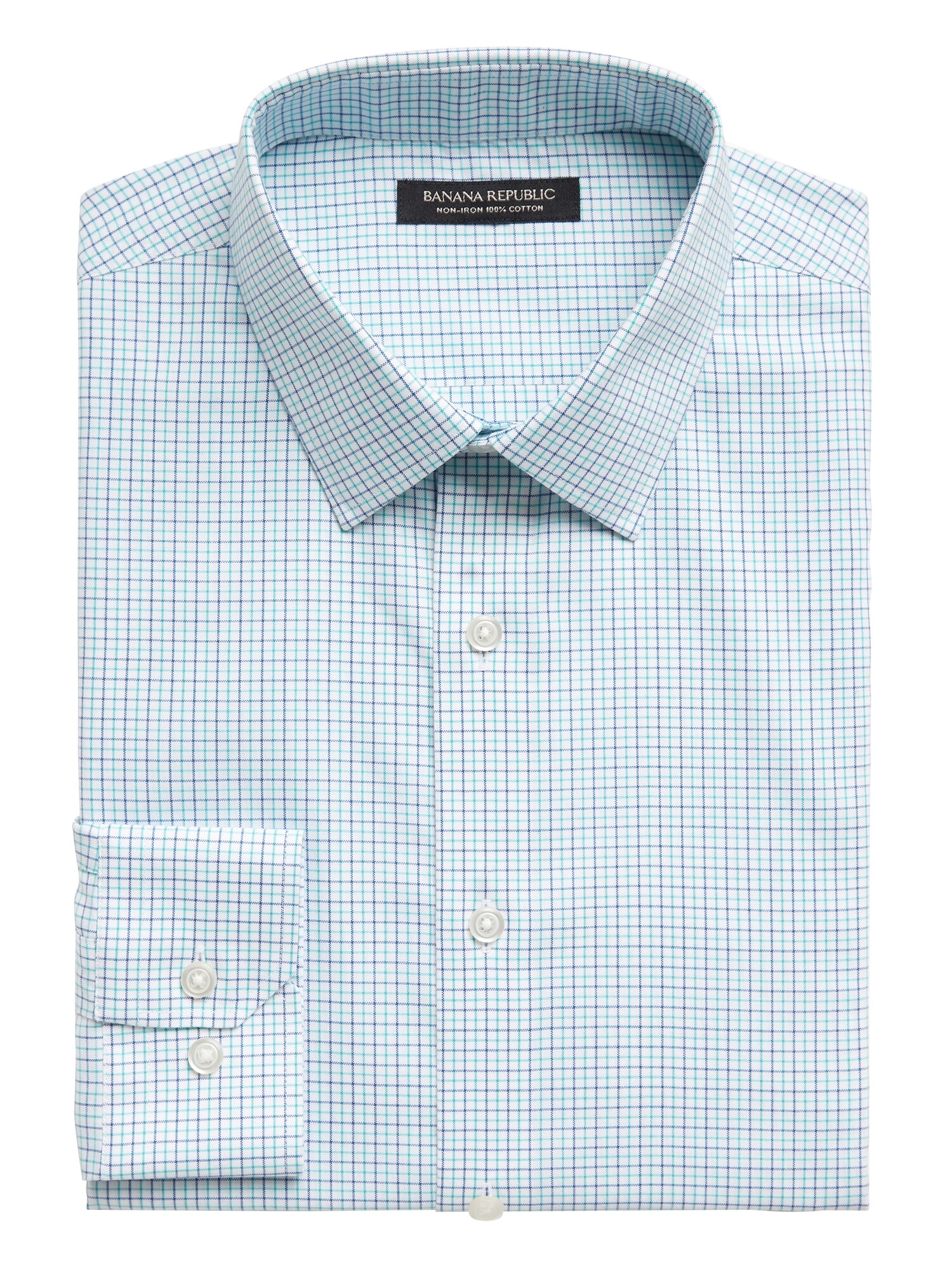 Untucked Slim-Fit Non-Iron Dress Shirt | Banana Republic