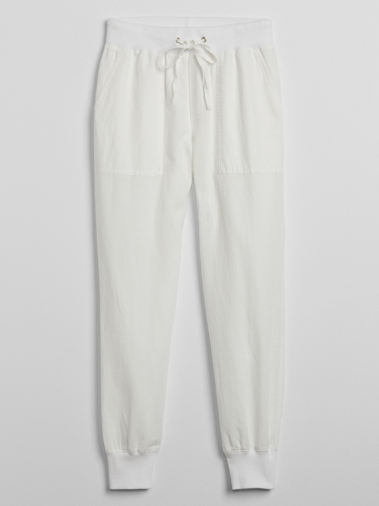 gap linen joggers